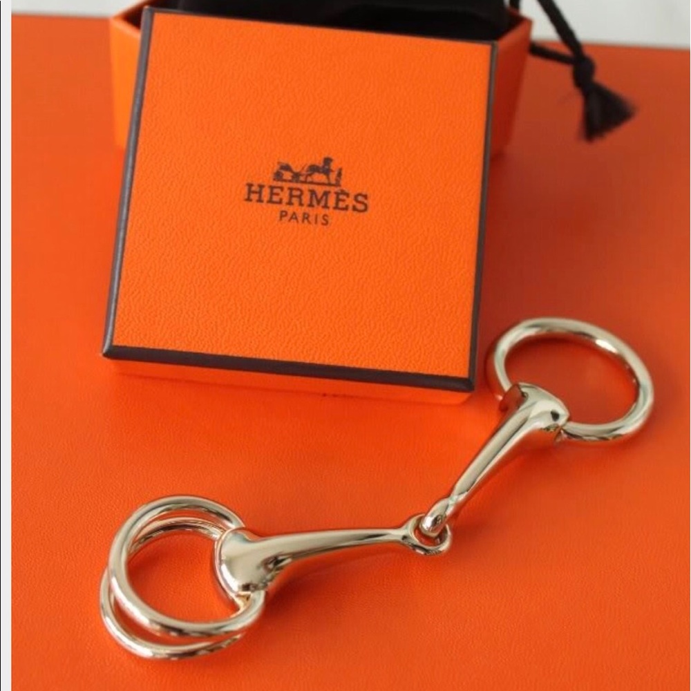 Hermes mors scarf ring and knotting cards