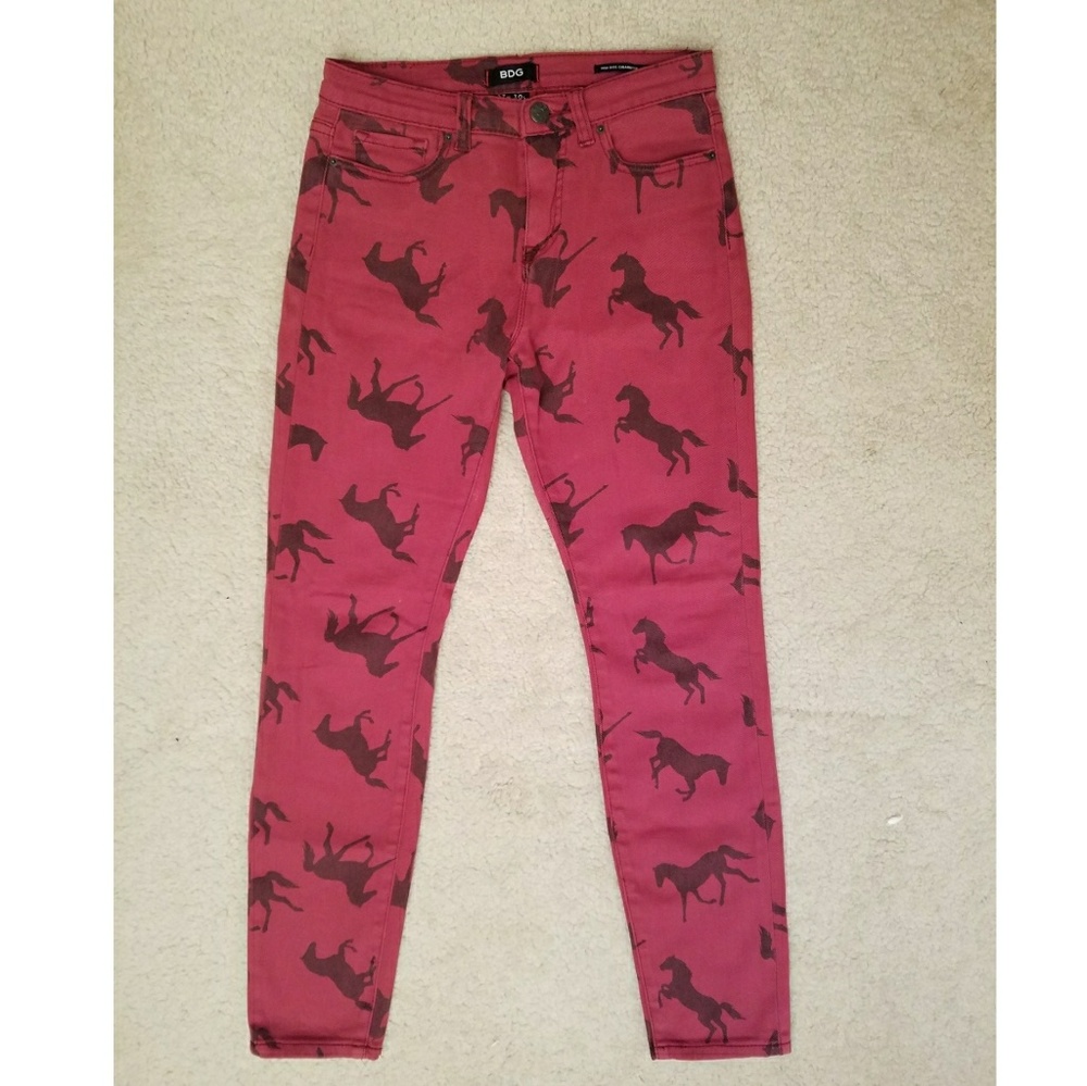 BDG High Rise Cigarette Ankle Jeans