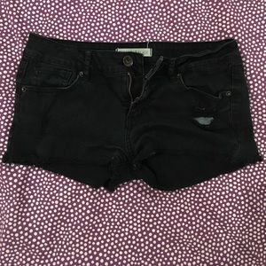 Bullhead Black Jean Shorts