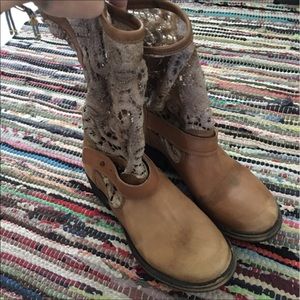 Free People Distressed Boots