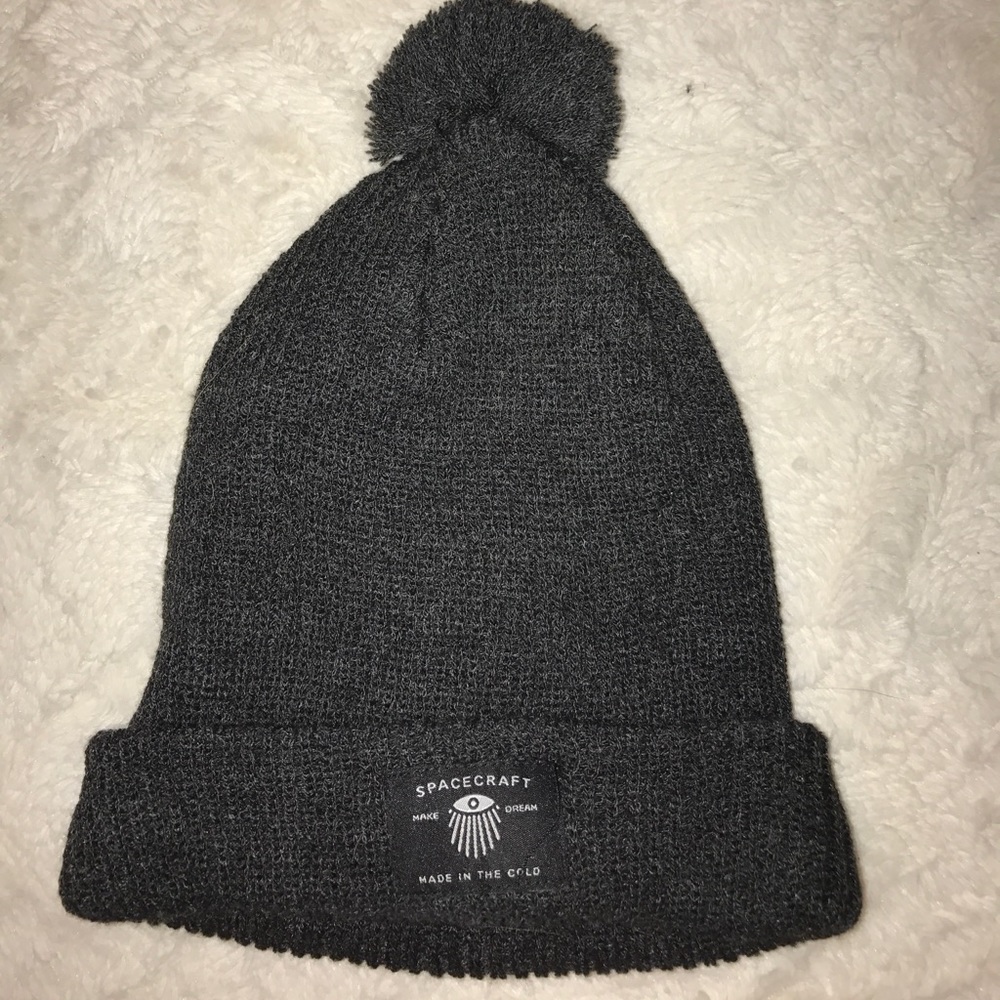 Gray beanie!