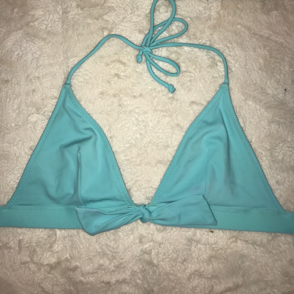 Blue Victoria's Secret bikini top!!!