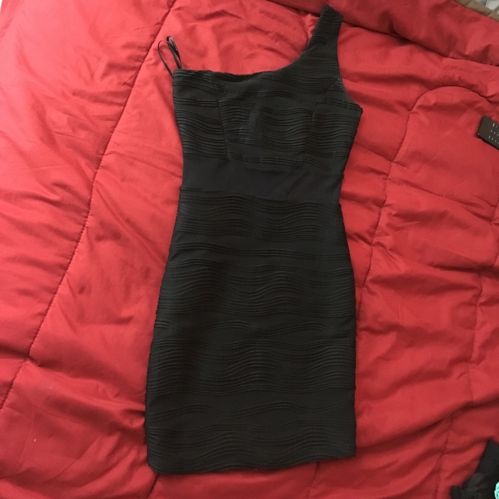 Symphony one shoulder dress