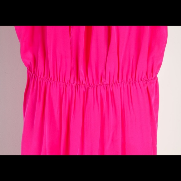 RORY BECA pink / fuchsia sleeveless silk dress - Picture 6 of 8