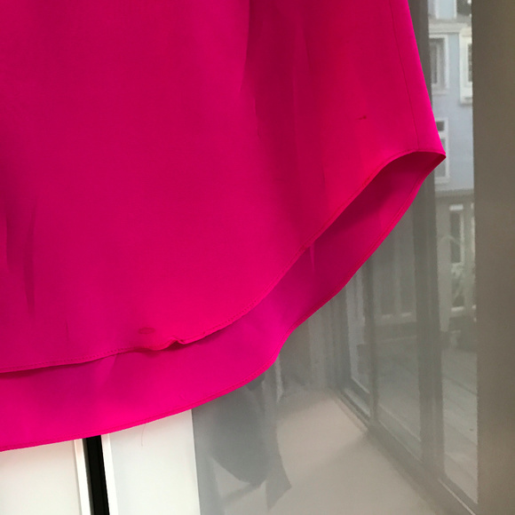 RORY BECA pink / fuchsia sleeveless silk dress - Picture 8 of 8