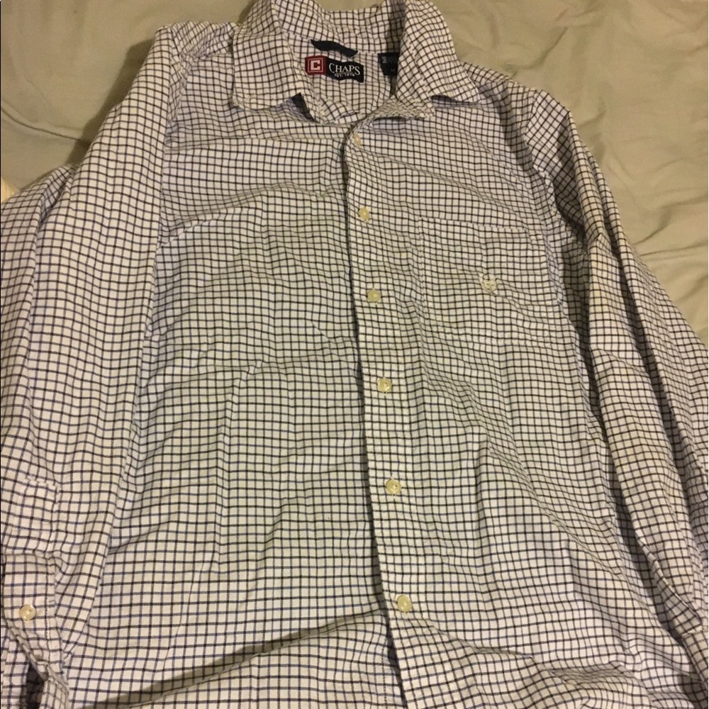 Chaps button down long sleeve