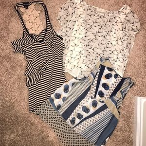 Bundled 3 tops. Size small and 1 XS