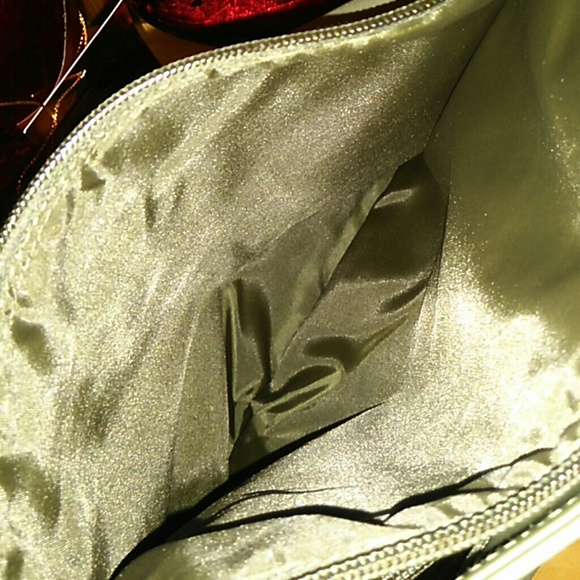 ππ LEATHER SHOULDER BAG NWT - Picture 7 of 8