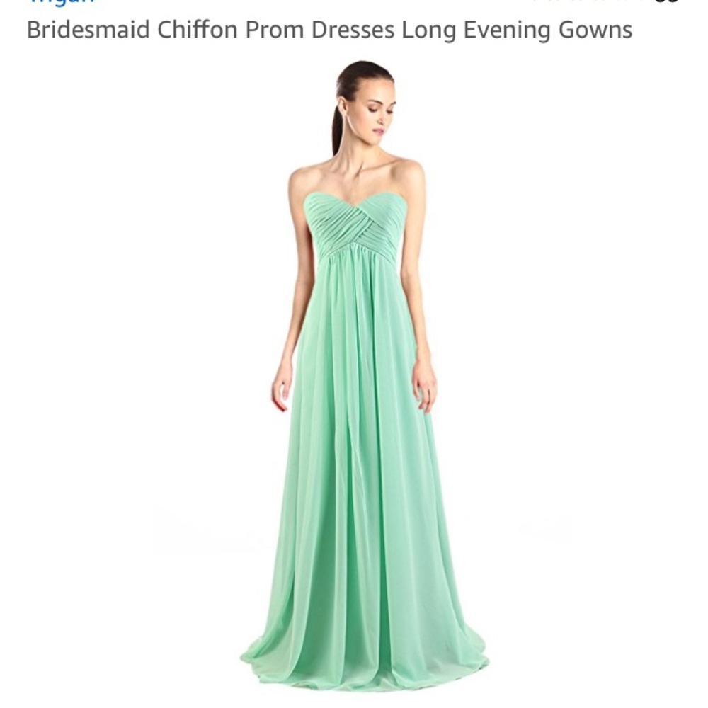 Mint Green bridesmaids dress