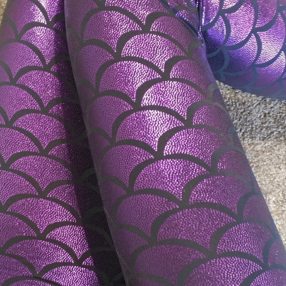 Mermaid fishtail leggings (Purple)