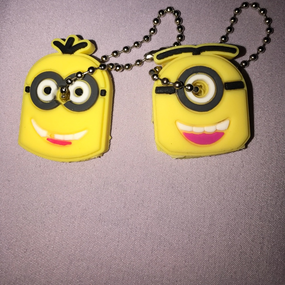 Minion key covers ! 2 pieces.