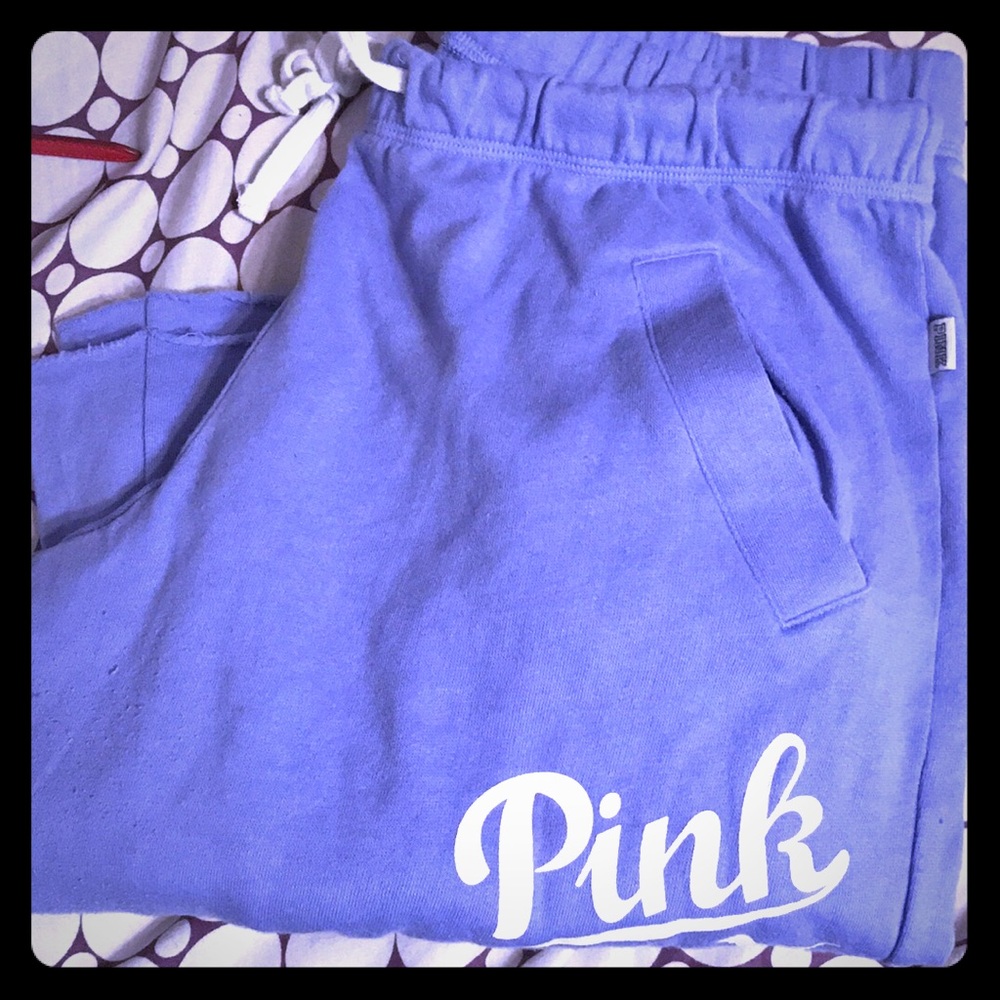 Pink boyfriend fit pants