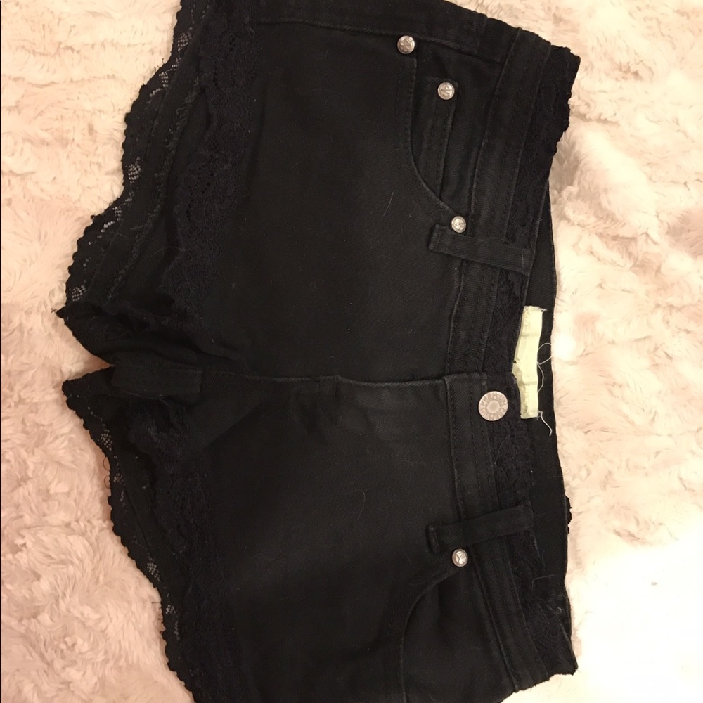 Black shorts
