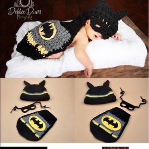 Batman crochet 3 piece