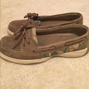 Sperry Topsiders Camo Accent