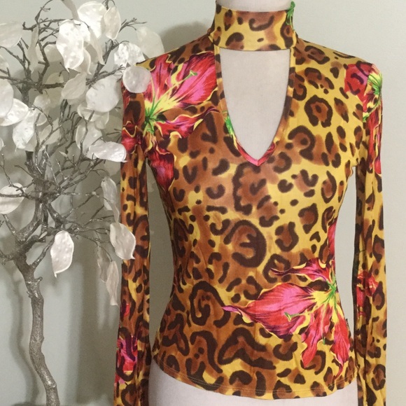 Versace Tops - VERSACE CROP TOP