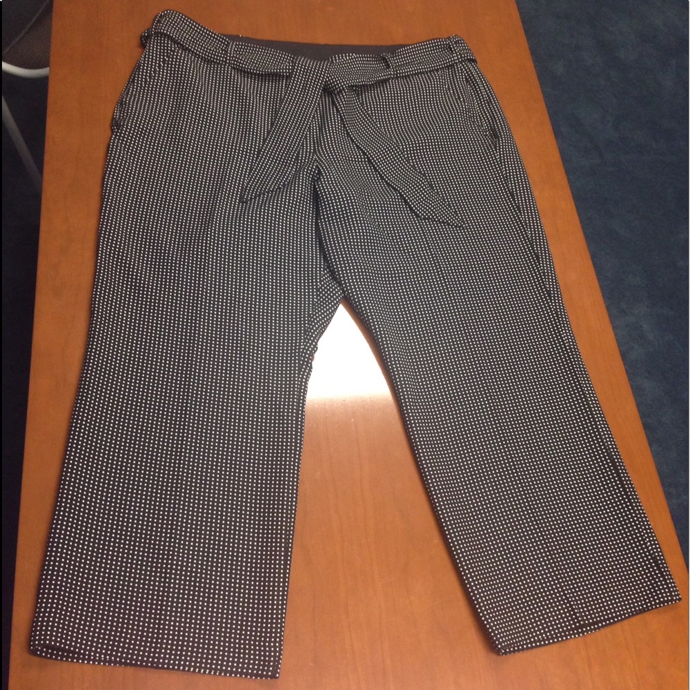 Lane Bryant Belted Pants