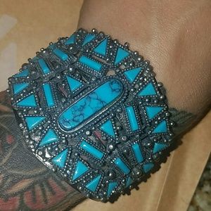 Vintage Turquoise Cuff