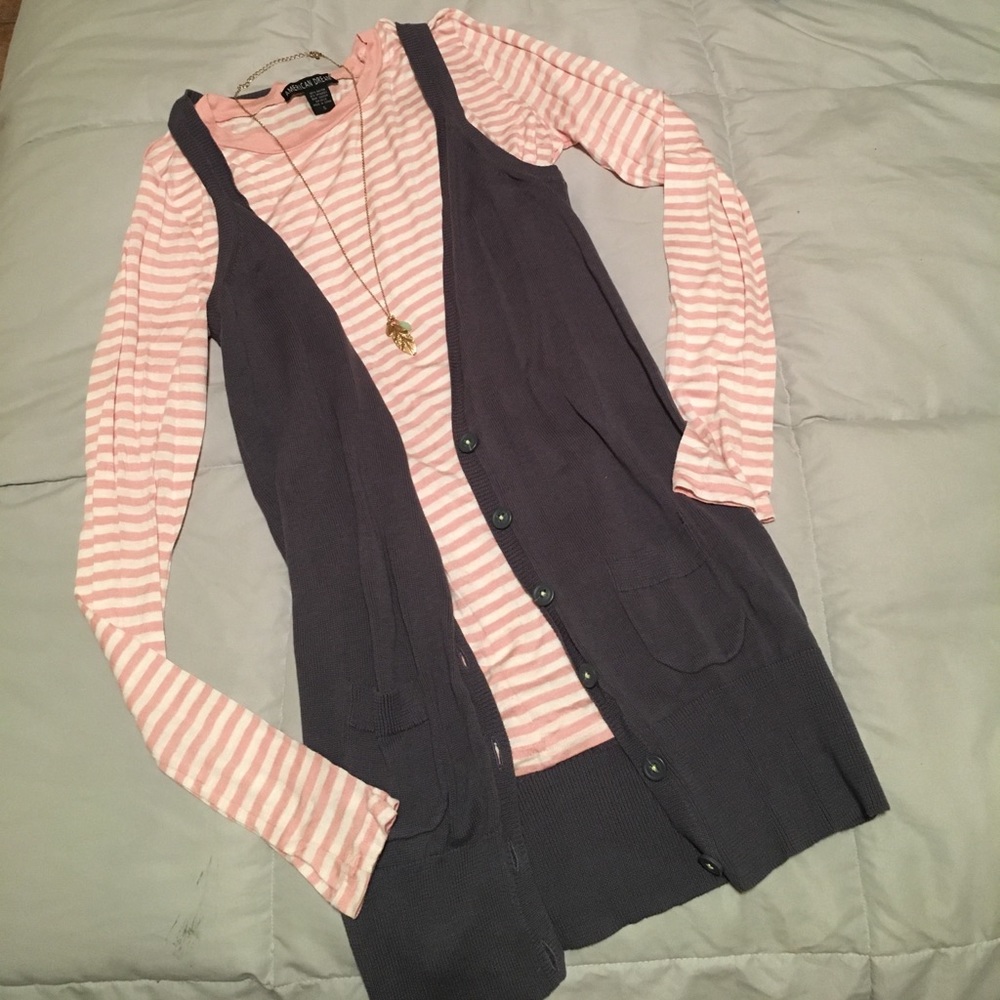Grey Cardigan