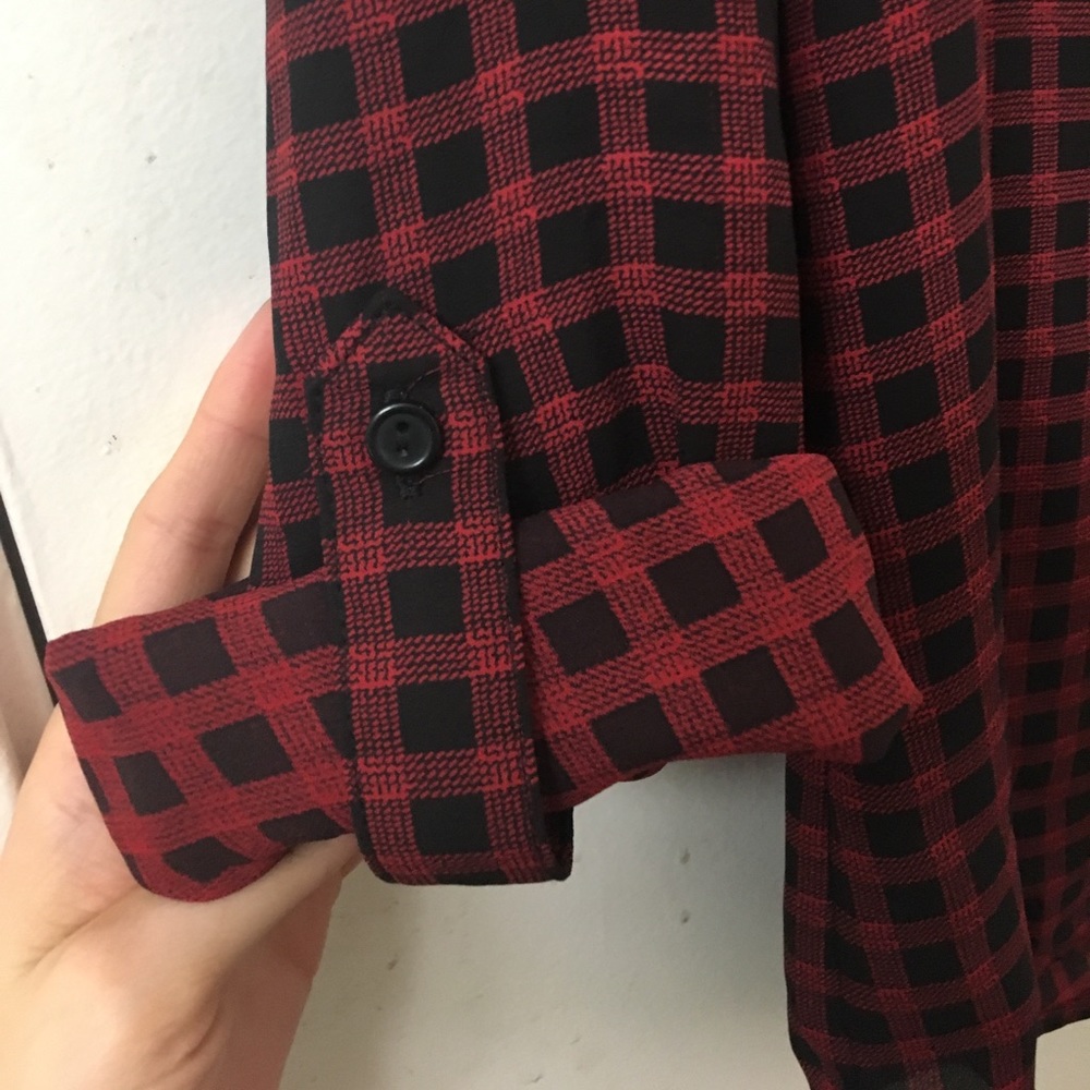 Checkered button down - Picture 5 of 7
