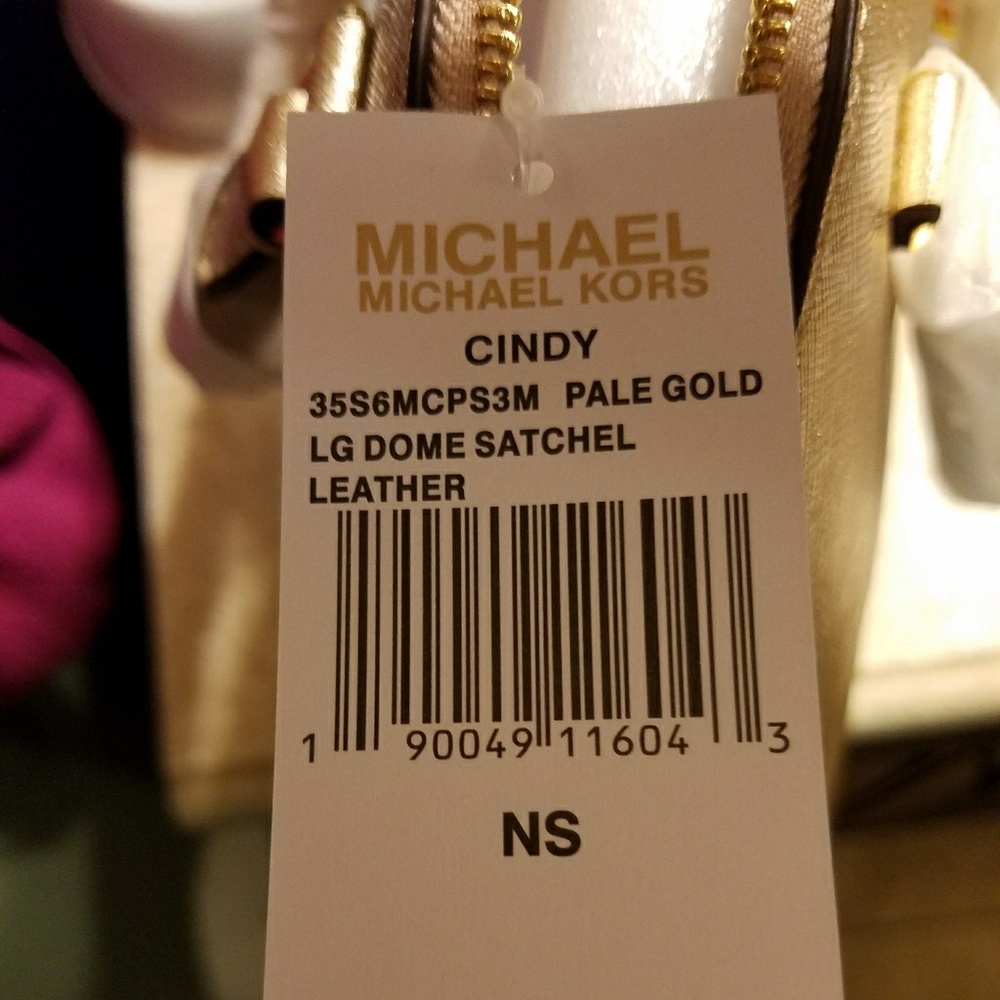 NWT MK LG Dome Satchel