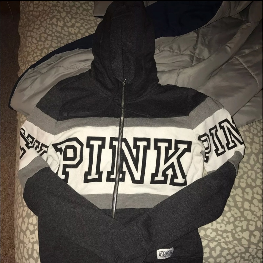 Pink zip up small