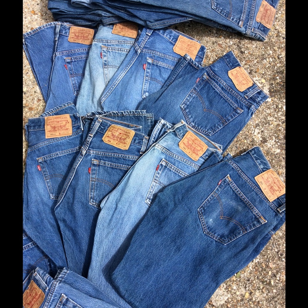 LEVI’S VINTAGE 501 jeans for men and women.