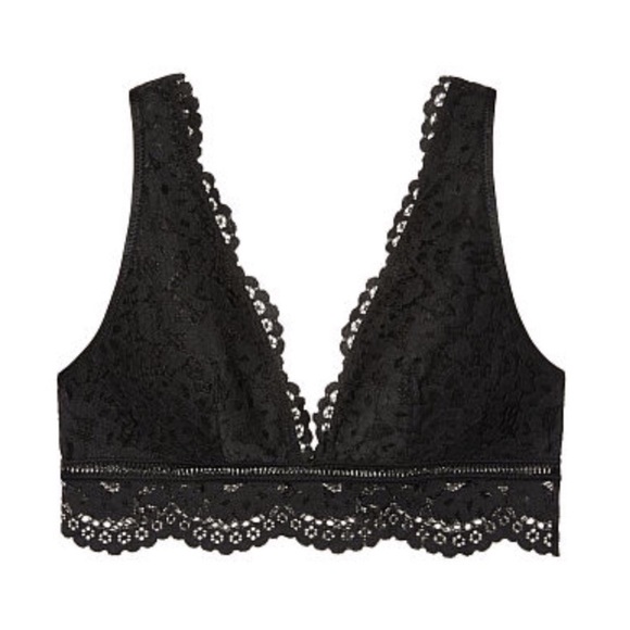 🆕 VS Deep V lace bralette - Picture 2 of 3