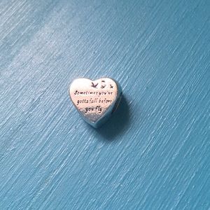 Authentic Pandora Heart of Freedom Charm
