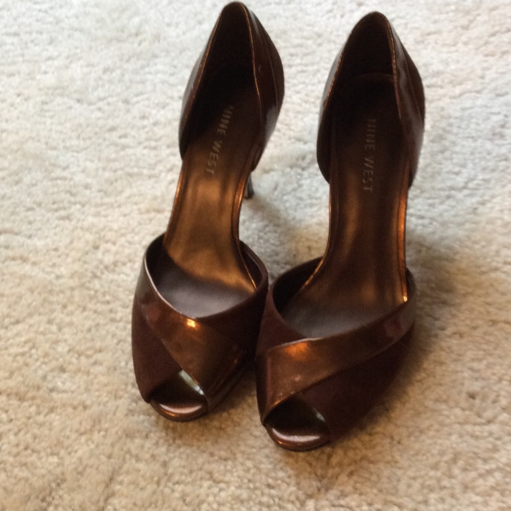 Nine West Open Toe Pump