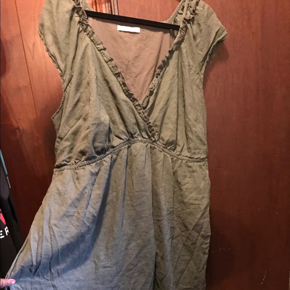 Women's Old Navy Army Green Dress