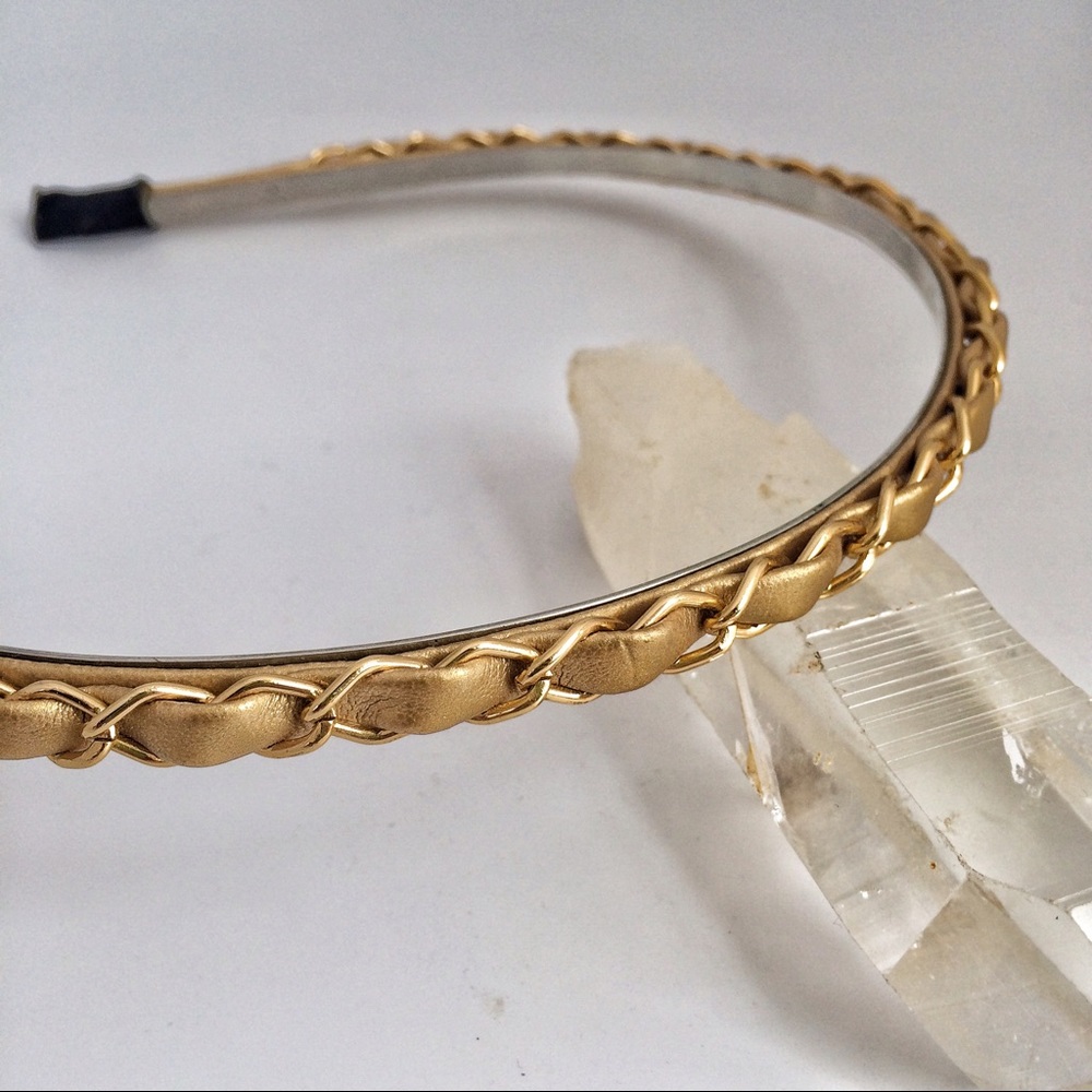 Gold Chain Headband