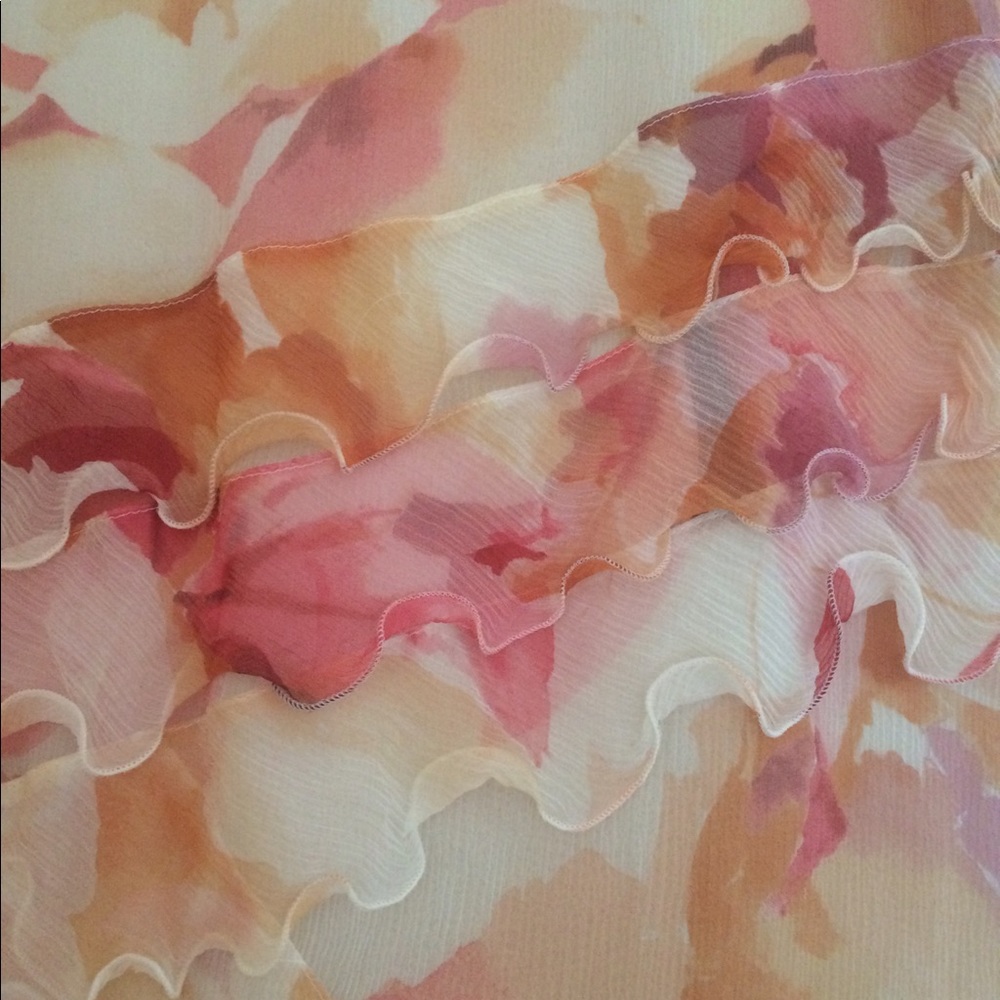 MAX MARA authentic watercolor silk skirt size 4-6