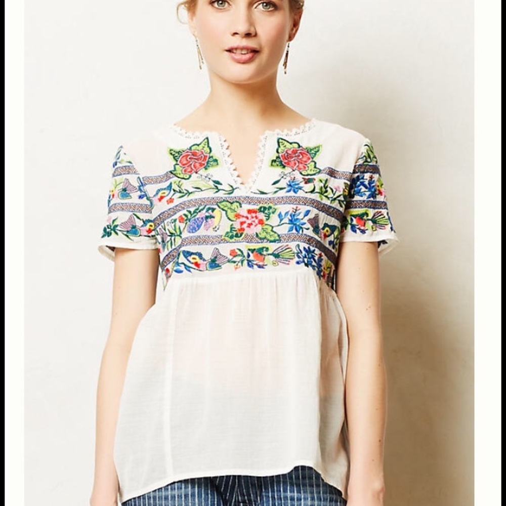 Anthropologie Blouse
