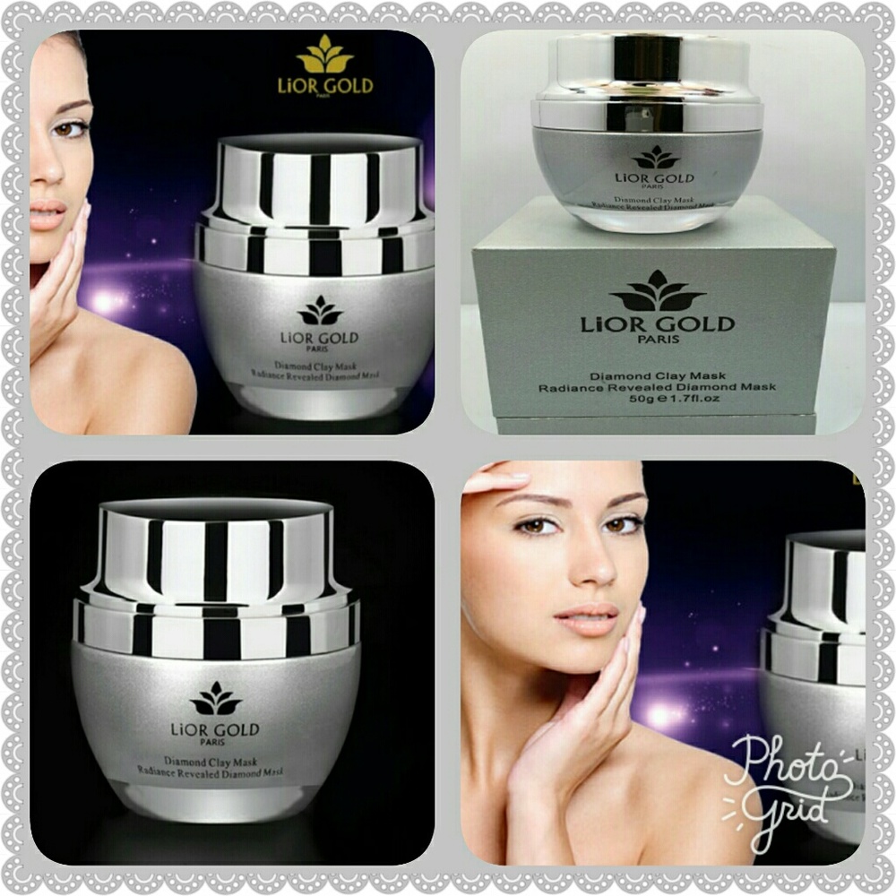 LIOR GOLD DIAMOND CLAY MASK