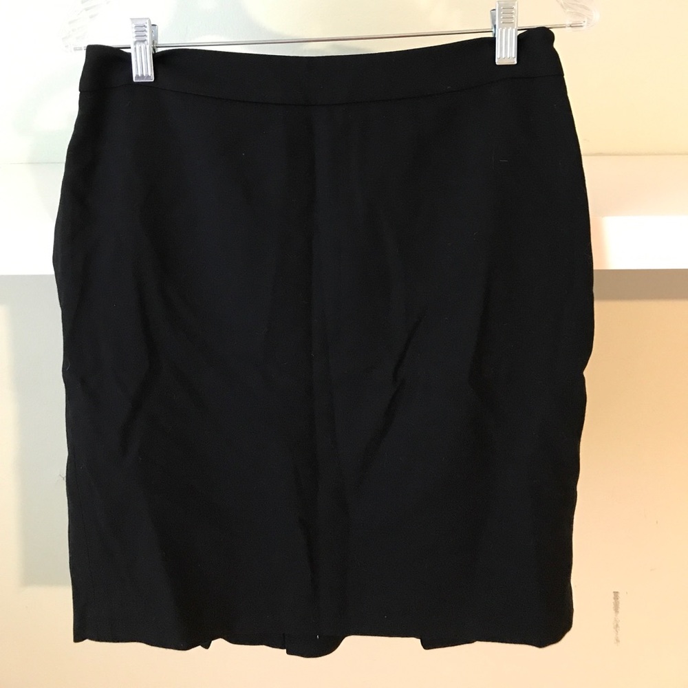 Black pencil skirt