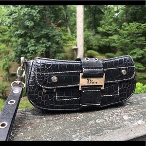 Black Dior Clutch