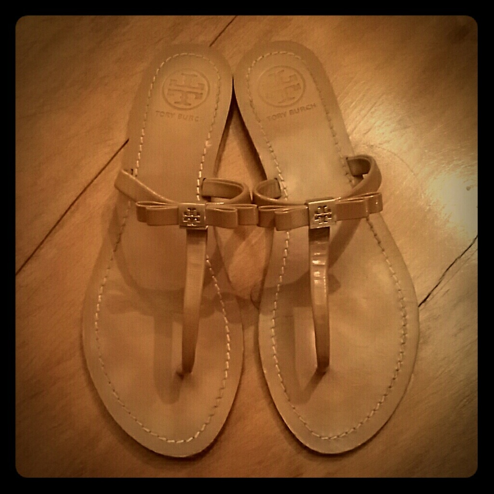 *Price Drop* Tory Burch Nude Sandals