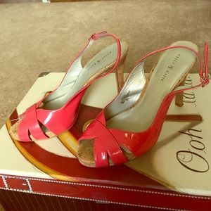Coral Heeled Sandals
