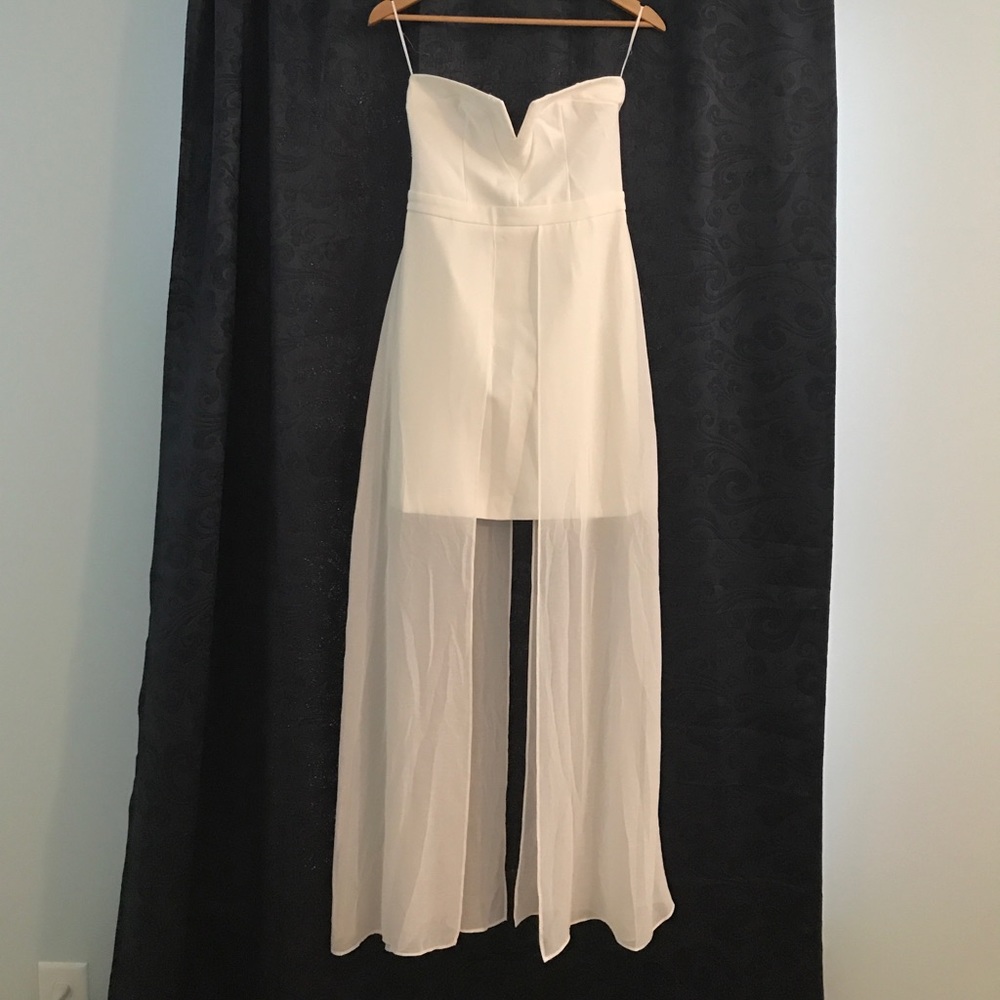Strapless dress