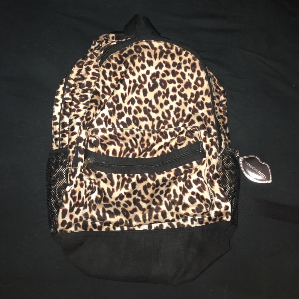 VICTORIA SECRET CHEETAH BACKPACK