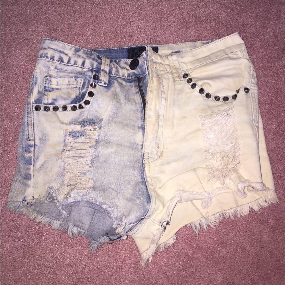 jean shorts