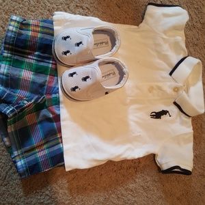 Ralph Lauren Polo Baby 6mon Outfit and shoes
