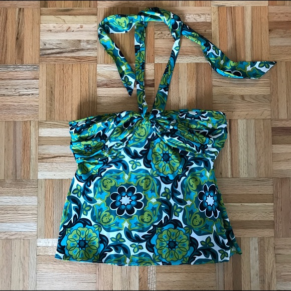 Ann Taylor Tops - Ann Taylor Silk Halter Top