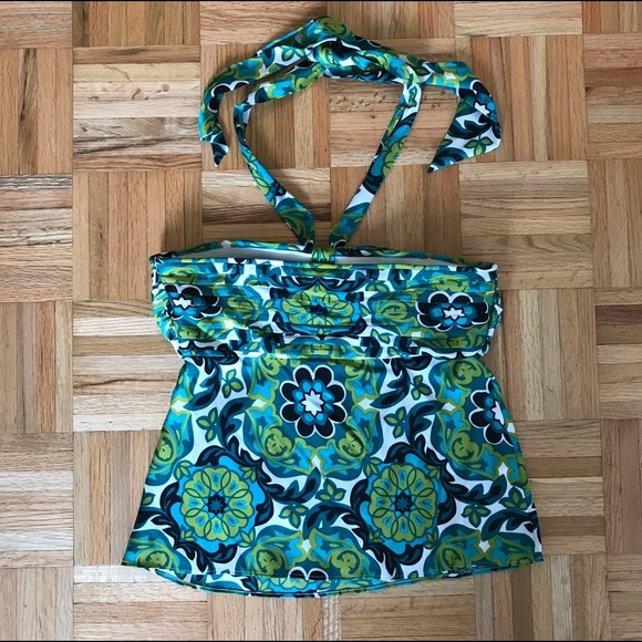 Ann Taylor Silk Halter Top - Picture 2 of 8