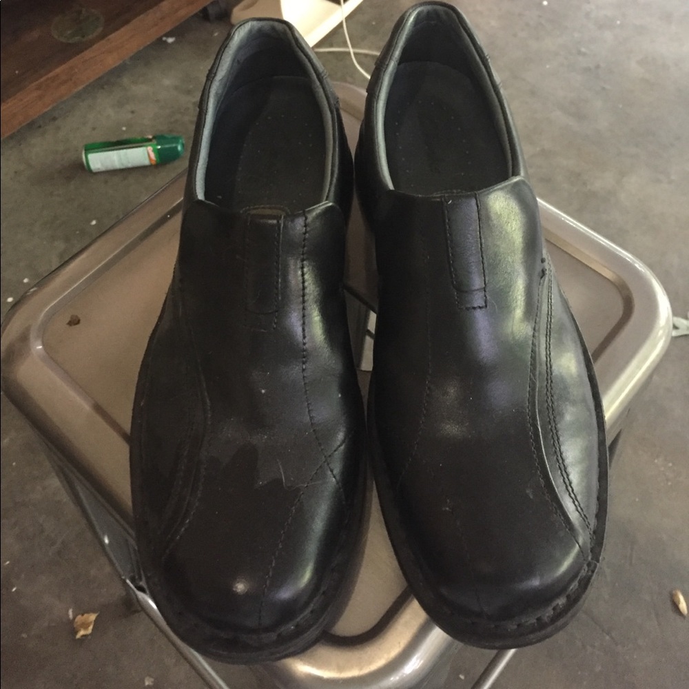 Mens Clark Slip-on Dress Shoes
