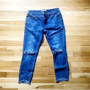 Free People Cropped Jeans