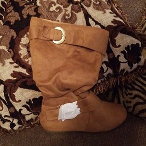 Cognac Boots Size 8 Very Stylish