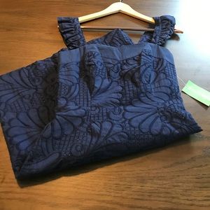 Lilly Pulitzer navy blue dress