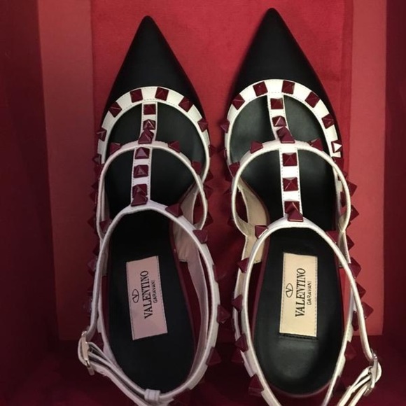 💯authentic Valentino studded heel 36 NWB - Picture 4 of 4